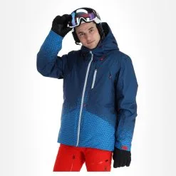 Spyder, Anthem Veste De Ski Hommes Faded Geo Collegiate Bleu 14 Spyder, Anthem Veste De Ski Hommes Faded Geo Collegiate Bleu -ColourWear Soldes spyder anthem aa jas gevoerd heren faded geo collegiate blauw 22spyde117v2 BI 04