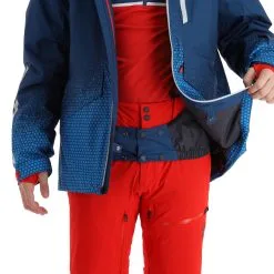 Spyder, Anthem Veste De Ski Hommes Faded Geo Collegiate Bleu 19 Spyder, Anthem Veste De Ski Hommes Faded Geo Collegiate Bleu -ColourWear Soldes spyder anthem aa jas gevoerd heren faded geo collegiate blauw 22spyde117v2 BI 09