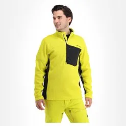 Spyder, Bandit Half Zip Pull Hommes Citrus Jaune