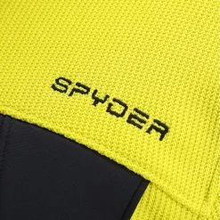 Spyder, Bandit Half Zip Pull Hommes Citrus Jaune -ColourWear Soldes spyder bandit half zip eb trui heren citrus geel 22spyde146v3 BI 08