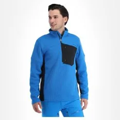 Spyder, Bandit Half Zip Pull Hommes Collegiate Bleu