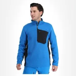 Spyder, Bandit Half Zip Pull Hommes Collegiate Bleu -ColourWear Soldes spyder bandit half zip eb trui heren collegiate blauw 22spyde146v6 BI 04
