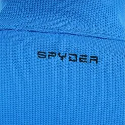 Spyder, Bandit Half Zip Pull Hommes Collegiate Bleu -ColourWear Soldes spyder bandit half zip eb trui heren collegiate blauw 22spyde146v6 BI 08