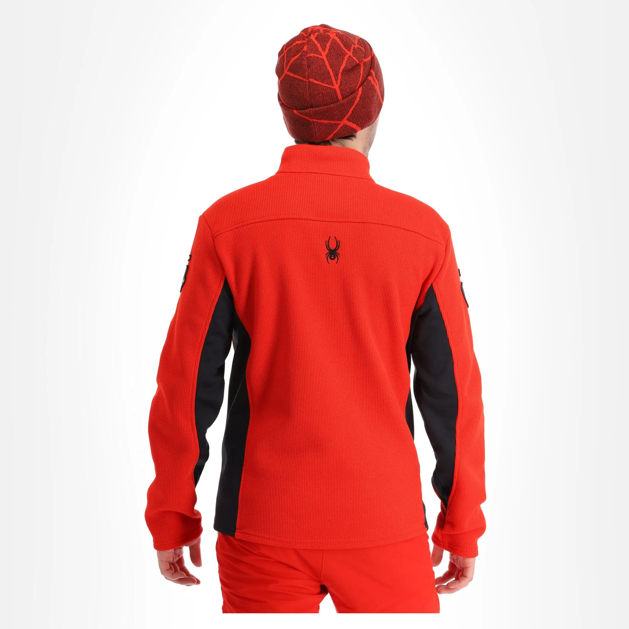 Spyder, Bandit Wengen Full Zip Gilet Hommes Volcano Rouge 4 Spyder, Bandit Wengen Full Zip Gilet Hommes Volcano Rouge – Image 2