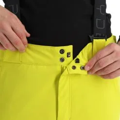 Spyder, Dare Pantalon De Ski Hommes Citron Jaune 15 Spyder, Dare Pantalon De Ski Hommes Citron Jaune -ColourWear Soldes spyder dare ba skibroek gevoerd heren citron geel 22spyde140v3 BI 05