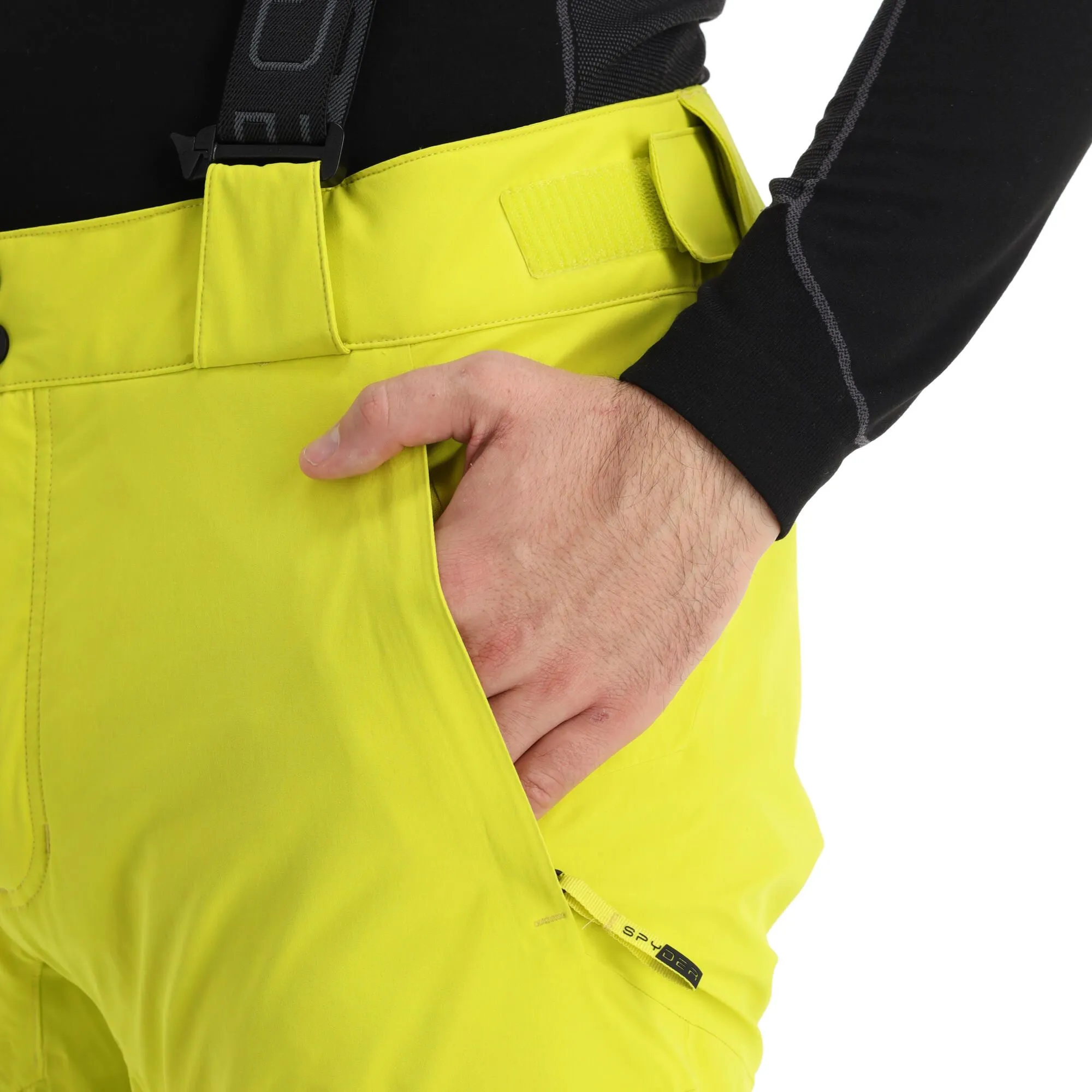 Spyder, Dare Pantalon De Ski Hommes Citron Jaune 10 Spyder, Dare Pantalon De Ski Hommes Citron Jaune – Image 8