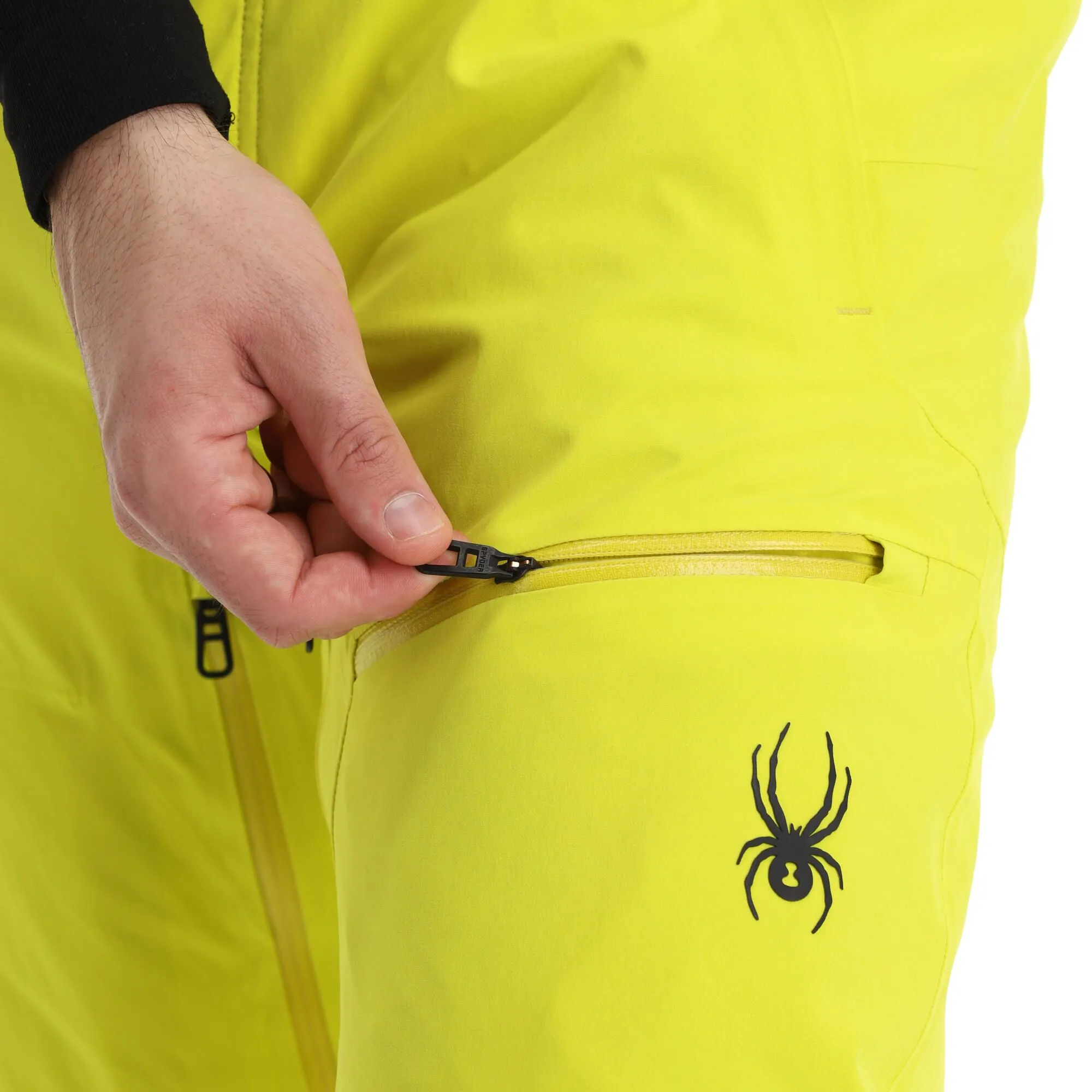 Spyder, Dare Pantalon De Ski Hommes Citron Jaune 11 Spyder, Dare Pantalon De Ski Hommes Citron Jaune – Image 9