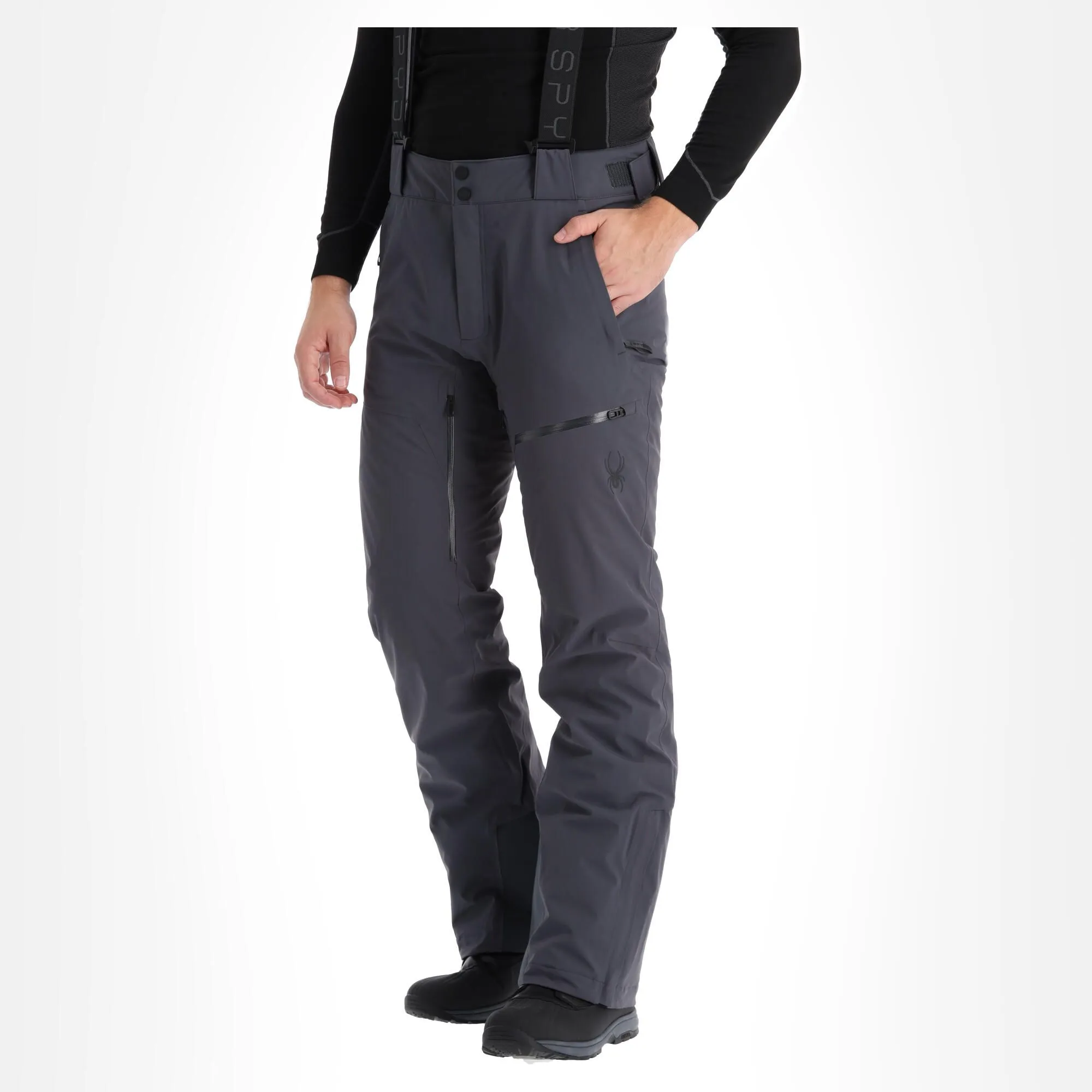 Spyder, Dare Pantalon De Ski Hommes Ebony Gris 3 Spyder, Dare Pantalon De Ski Hommes Ebony Gris