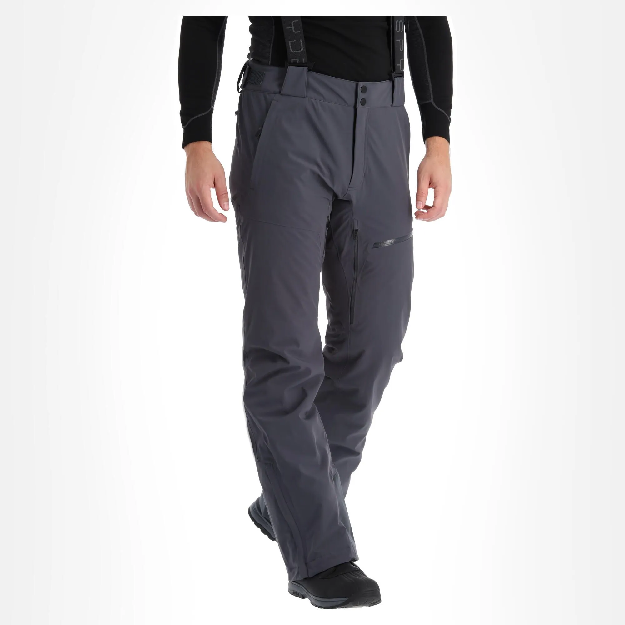 Spyder, Dare Pantalon De Ski Hommes Ebony Gris 5 Spyder, Dare Pantalon De Ski Hommes Ebony Gris – Image 3