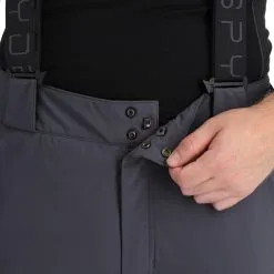 Spyder, Dare Pantalon De Ski Hommes Ebony Gris 19 Spyder, Dare Pantalon De Ski Hommes Ebony Gris -ColourWear Soldes spyder dare ba skibroek gevoerd heren ebony grijs 22spyde140v2 BI 09