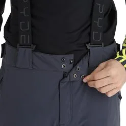 Spyder, Dare Pantalon De Ski Hommes Ebony Gris -ColourWear Soldes spyder dare ba skibroek gevoerd heren ebony grijs 22spyde140v9 BI 05