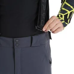 Spyder, Dare Pantalon De Ski Hommes Ebony Gris -ColourWear Soldes spyder dare ba skibroek gevoerd heren ebony grijs 22spyde140v9 BI 06