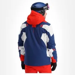 Spyder, Leader Veste De Ski Hommes Abyss Bleu -ColourWear Soldes spyder leader aa jas gevoerd heren abyss blauw 22spyde133v6 BI 03