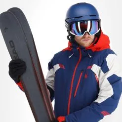 Spyder, Leader Veste De Ski Hommes Abyss Bleu -ColourWear Soldes spyder leader aa jas gevoerd heren abyss blauw 22spyde133v6 BI 06