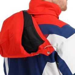 Spyder, Leader Veste De Ski Hommes Abyss Bleu -ColourWear Soldes spyder leader aa jas gevoerd heren abyss blauw 22spyde133v6 BI 09