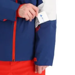 Spyder, Leader Veste De Ski Hommes Abyss Bleu -ColourWear Soldes spyder leader aa jas gevoerd heren abyss blauw 22spyde133v6 BI 11