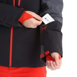 Spyder, Leader Veste De Ski Hommes Charcoal Gris, Noir 18 Spyder, Leader Veste De Ski Hommes Charcoal Gris, Noir -ColourWear Soldes spyder leader aa jas gevoerd heren charcoal grijs zwart 22spyde133v3 BI 08