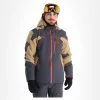Spyder, Leader Veste De Ski Hommes Ebony Gris 2 Spyder, Leader Veste De Ski Hommes Ebony Gris -ColourWear Soldes spyder leader aa jas gevoerd heren ebony grijs 22spyde133v4 BI 02