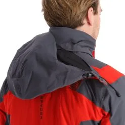 Spyder, Leader Veste De Ski Hommes Volcano Rouge -ColourWear Soldes spyder leader aa jas gevoerd heren volcano rood 22spyde133v8 BI 11