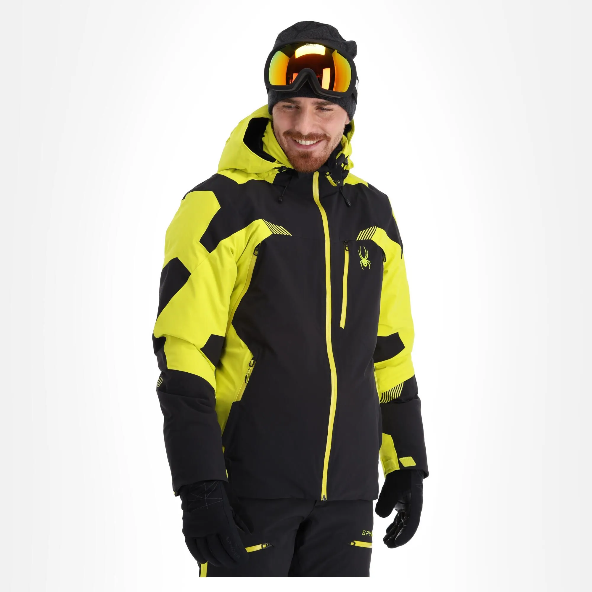 Spyder, Leader Veste De Ski Hommes Noir 5 Spyder, Leader Veste De Ski Hommes Noir – Image 3