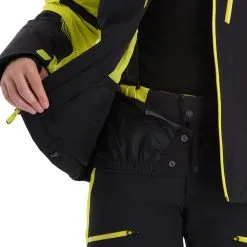 Spyder, Leader Veste De Ski Hommes Noir 19 Spyder, Leader Veste De Ski Hommes Noir -ColourWear Soldes spyder leader aa jas gevoerd heren zwart 22spyde133v5 BI 09