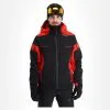 Spyder, Monterosa Gtx Veste De Ski Hommes Volcano Noir, Rouge -ColourWear Soldes spyder monterosa gtx aa jas gevoerd heren charcoal grijs zwart 22spyde116v1 BI 02