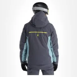 Spyder, Orbiter Veste De Ski Hommes Ebony Tundra Gris 13 Spyder, Orbiter Veste De Ski Hommes Ebony Tundra Gris -ColourWear Soldes spyder orbiter aa jas gevoerd heren ebony tundra grijs 22spyde132v2 BI 03