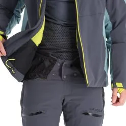 Spyder, Orbiter Veste De Ski Hommes Ebony Tundra Gris 19 Spyder, Orbiter Veste De Ski Hommes Ebony Tundra Gris -ColourWear Soldes spyder orbiter aa jas gevoerd heren ebony tundra grijs 22spyde132v2 BI 09