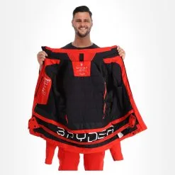 Spyder, Pinnacle Gtx Veste De Ski Hommes Volcano Rouge -ColourWear Soldes spyder pinnacle gtx aa jas gevoerd heren volcano rood 22spyde131v3 BI 06