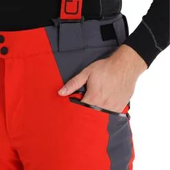 Spyder, Propulsion Pantalon De Ski Hommes Volcano Rouge -ColourWear Soldes spyder propulsion ba skibroek gevoerd heren volcano rood 22spyde139v4 BI 11
