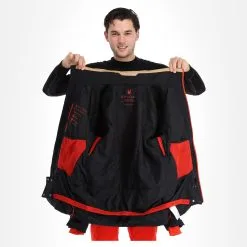 Spyder, Seventy - Eight Veste De Ski Hommes Charcoal Brun, Noir 16 Spyder, Seventy - Eight Veste De Ski Hommes Charcoal Brun, Noir -ColourWear Soldes spyder seventy eight aa jas gevoerd heren charcoal bruin zwart 22spyde135v2 BI 06