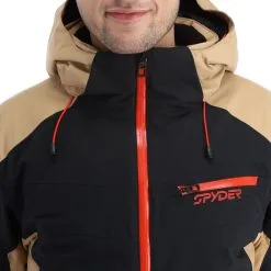 Spyder, Seventy - Eight Veste De Ski Hommes Charcoal Brun, Noir 17 Spyder, Seventy - Eight Veste De Ski Hommes Charcoal Brun, Noir -ColourWear Soldes spyder seventy eight aa jas gevoerd heren charcoal bruin zwart 22spyde135v2 BI 07