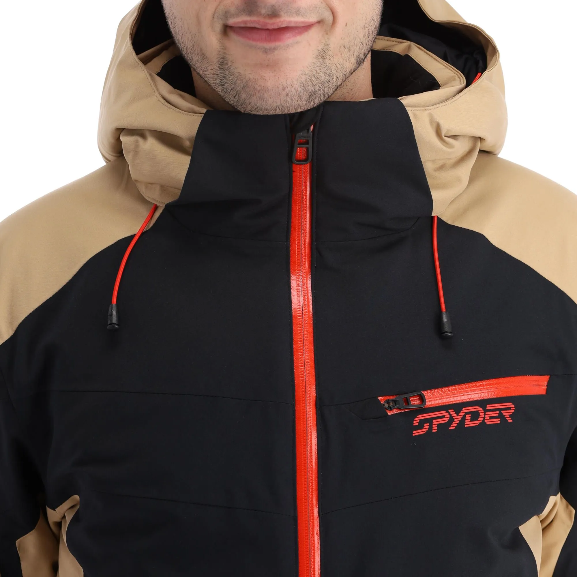 Spyder, Seventy - Eight Veste De Ski Hommes Charcoal Brun, Noir 8 Spyder, Seventy - Eight Veste De Ski Hommes Charcoal Brun, Noir – Image 6