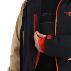 Spyder, Seventy - Eight Veste De Ski Hommes Charcoal Brun, Noir 20 Spyder, Seventy - Eight Veste De Ski Hommes Charcoal Brun, Noir -ColourWear Soldes spyder seventy eight aa jas gevoerd heren charcoal bruin zwart 22spyde135v2 BI 10