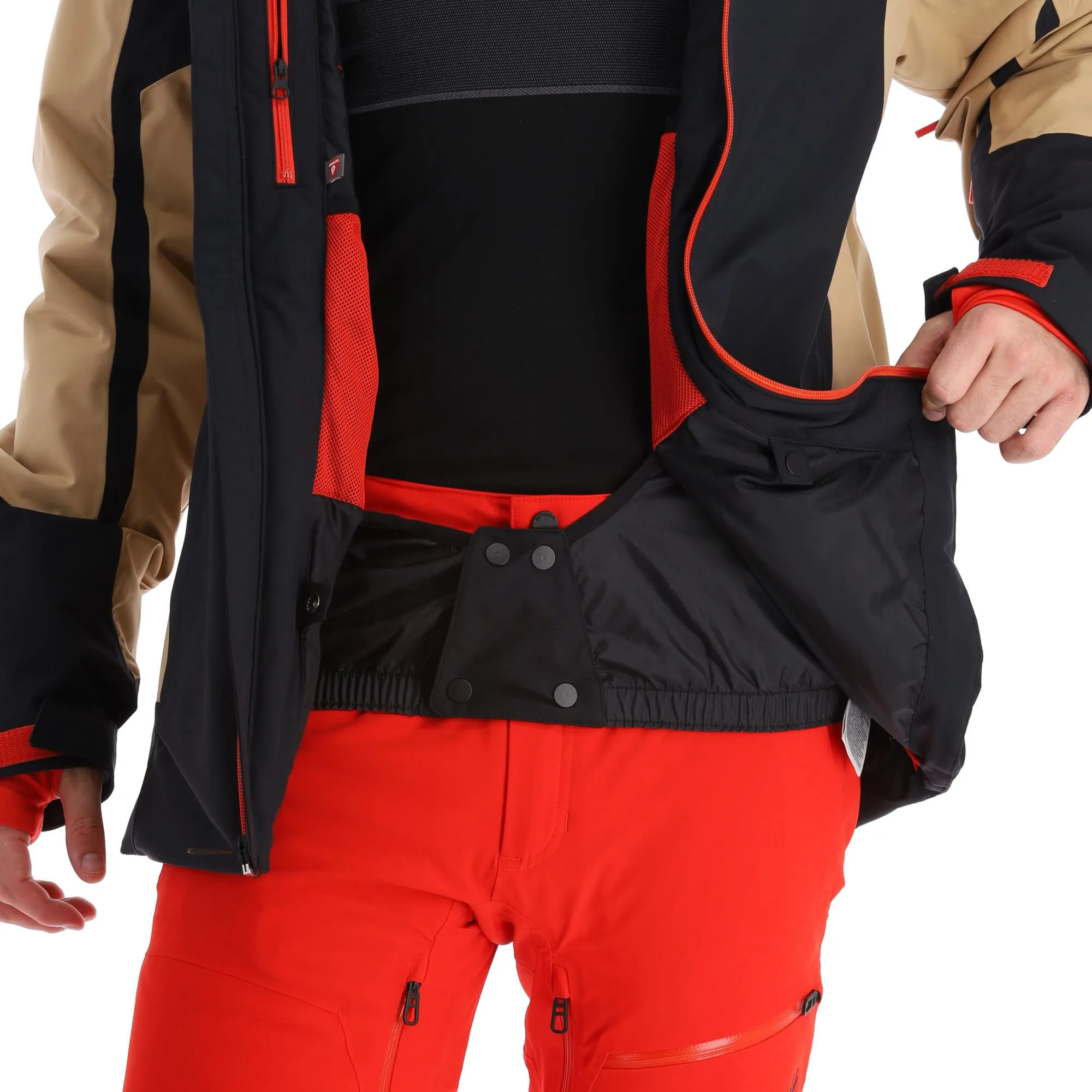 Spyder, Seventy - Eight Veste De Ski Hommes Charcoal Brun, Noir 12 Spyder, Seventy - Eight Veste De Ski Hommes Charcoal Brun, Noir – Image 10