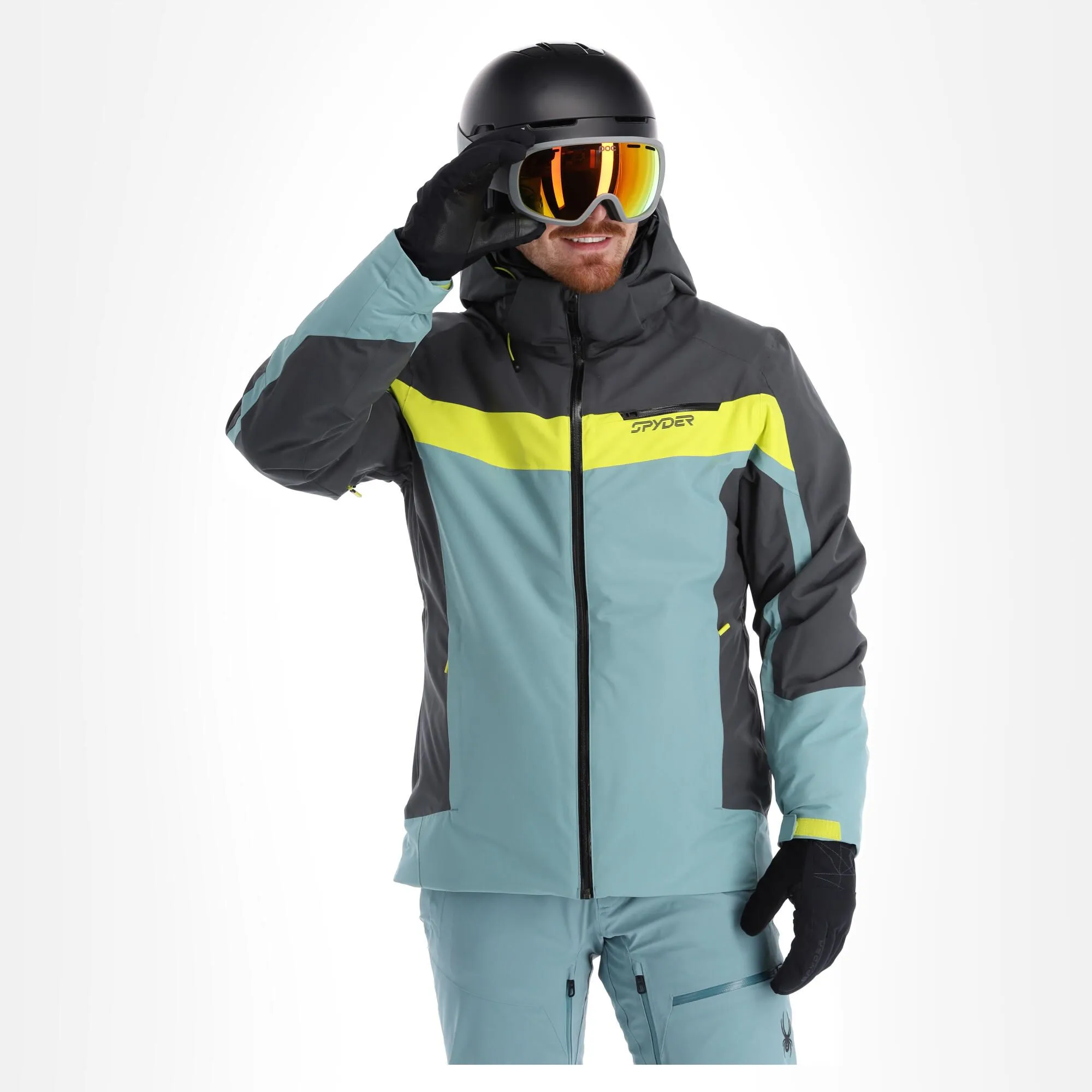 Spyder, Seventy - Eight Veste De Ski Hommes Ebony Tundra Gris 3 Spyder, Seventy - Eight Veste De Ski Hommes Ebony Tundra Gris