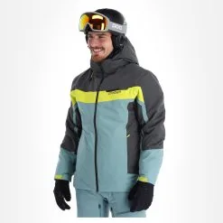 Spyder, Seventy - Eight Veste De Ski Hommes Ebony Tundra Gris 14 Spyder, Seventy - Eight Veste De Ski Hommes Ebony Tundra Gris -ColourWear Soldes spyder seventy eight aa jas gevoerd heren ebony tundra grijs 22spyde135v3 BI 04