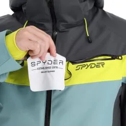 Spyder, Seventy - Eight Veste De Ski Hommes Ebony Tundra Gris 18 Spyder, Seventy - Eight Veste De Ski Hommes Ebony Tundra Gris -ColourWear Soldes spyder seventy eight aa jas gevoerd heren ebony tundra grijs 22spyde135v3 BI 08