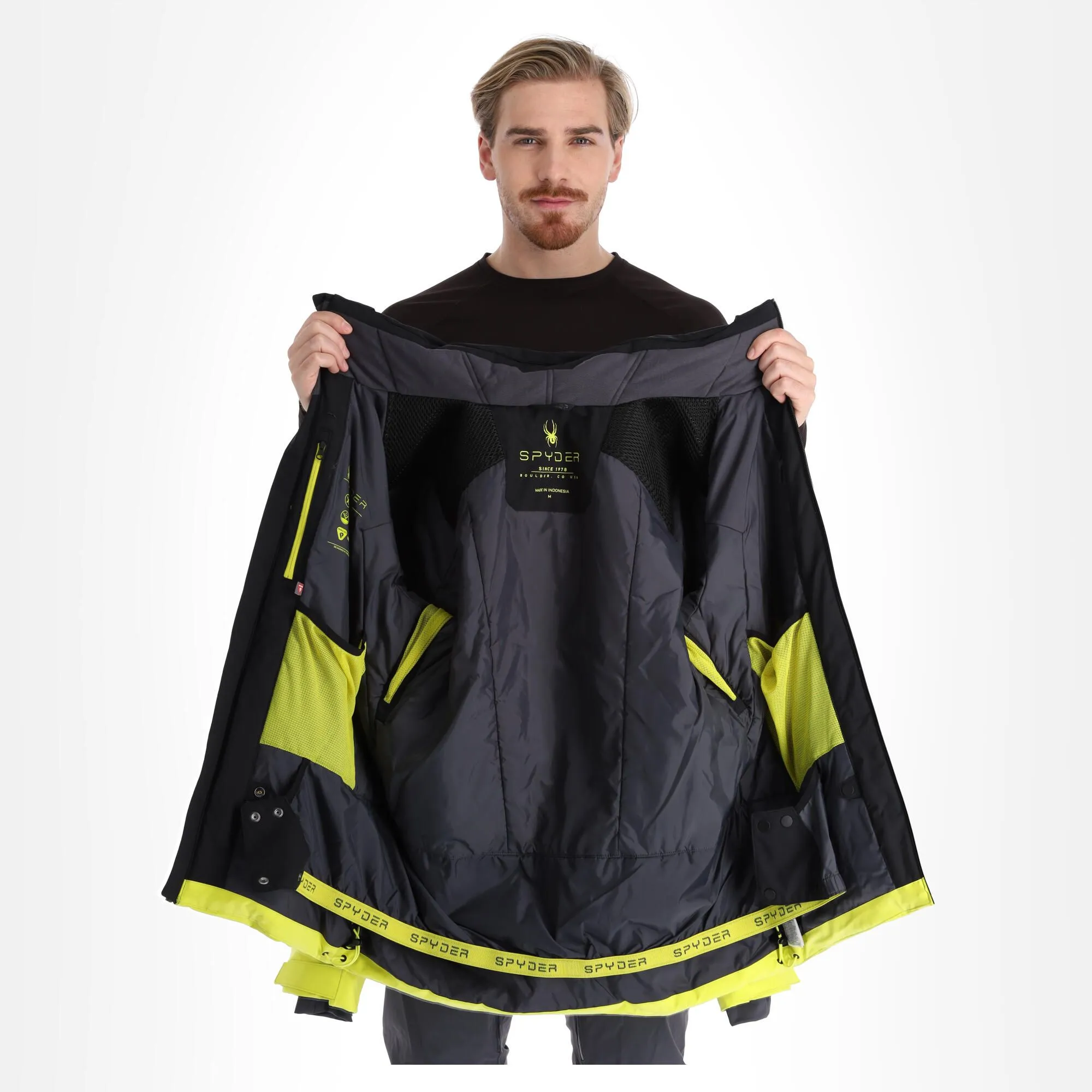 Spyder, Seventy - Eight Veste De Ski Hommes Noir 7 Spyder, Seventy - Eight Veste De Ski Hommes Noir – Image 5