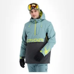Spyder, Signal Anorak D'hiver Hommes Tundra Bleu