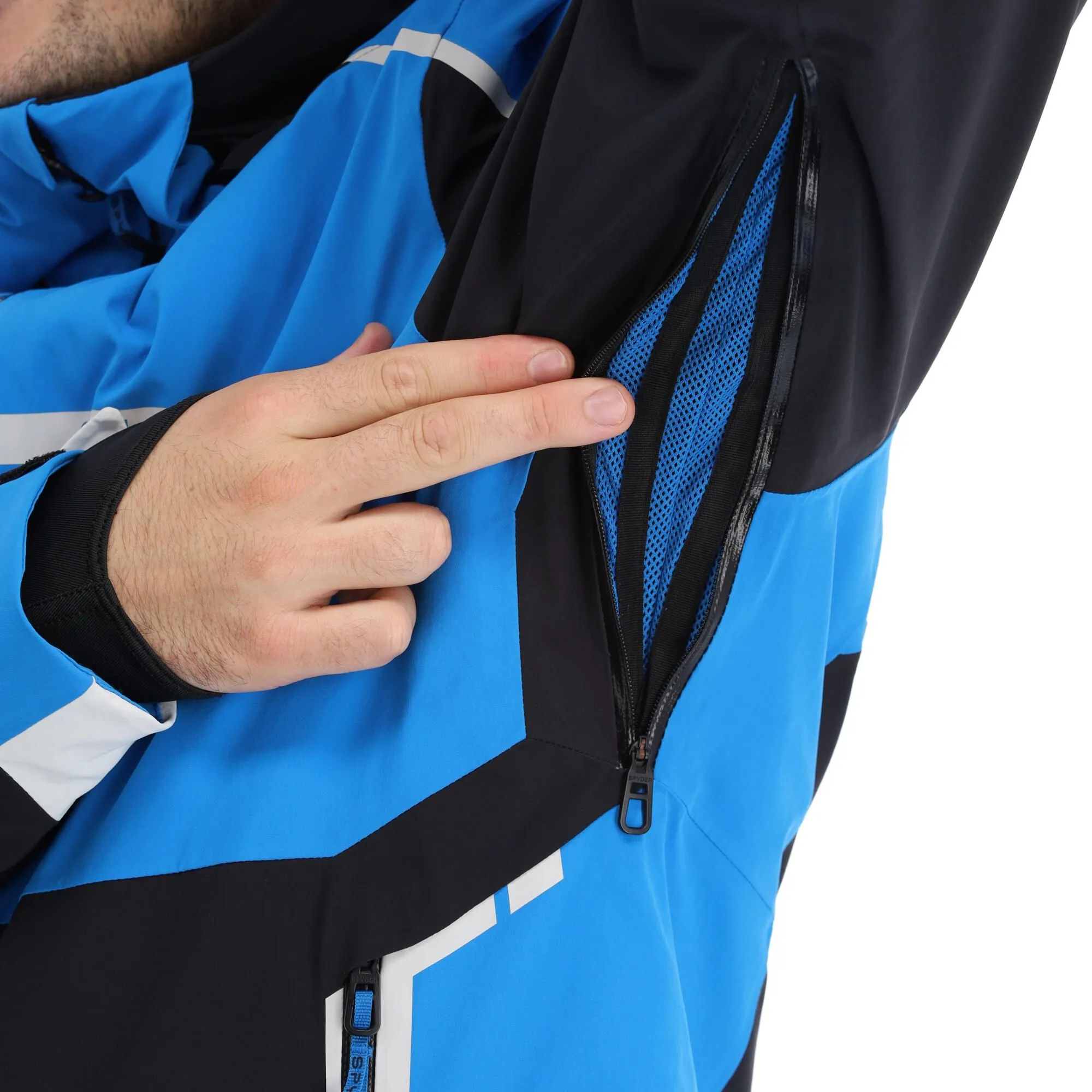 Spyder, Titan Veste De Ski Hommes Collegiate Bleu 11 Spyder, Titan Veste De Ski Hommes Collegiate Bleu – Image 9