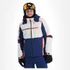Spyder, Titan Veste De Ski Hommes Glacier Blanc, Bleu 1 Spyder, Titan Veste De Ski Hommes Glacier Blanc, Bleu -ColourWear Soldes spyder titan aa jas gevoerd heren glacier blauw wit 22spyde134v2 BI 02