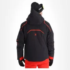 Spyder, Titan Veste De Ski Hommes Noir -ColourWear Soldes spyder titan aa jas gevoerd heren zwart 22spyde134v1 BI 03