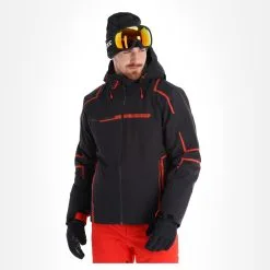 Spyder, Titan Veste De Ski Hommes Noir -ColourWear Soldes spyder titan aa jas gevoerd heren zwart 22spyde134v1 BI 04