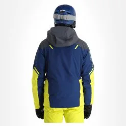 Spyder, Vanqysh Gtx Veste De Ski Hommes Abyss Bleu -ColourWear Soldes spyder vanqysh gtx aa jas gevoerd heren abyss blauw 22spyde130v3 BI 03