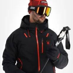 Spyder, Vanqysh Gtx Veste De Ski Hommes Charcoal Gris, Noir 15 Spyder, Vanqysh Gtx Veste De Ski Hommes Charcoal Gris, Noir -ColourWear Soldes spyder vanqysh gtx aa jas gevoerd heren charcoal grijs zwart 22spyde130v1 BI 05