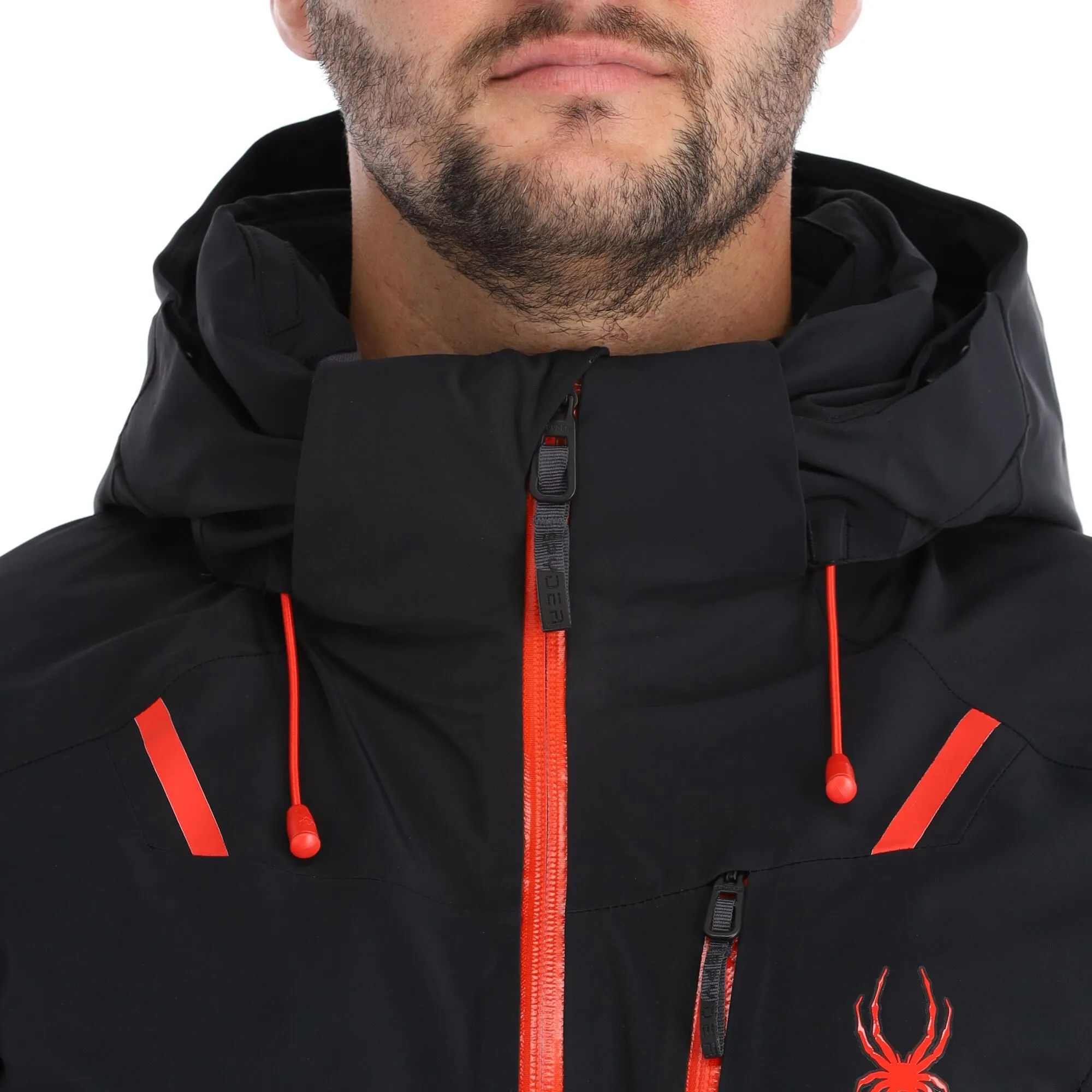 Spyder, Vanqysh Gtx Veste De Ski Hommes Charcoal Gris, Noir 8 Spyder, Vanqysh Gtx Veste De Ski Hommes Charcoal Gris, Noir – Image 6