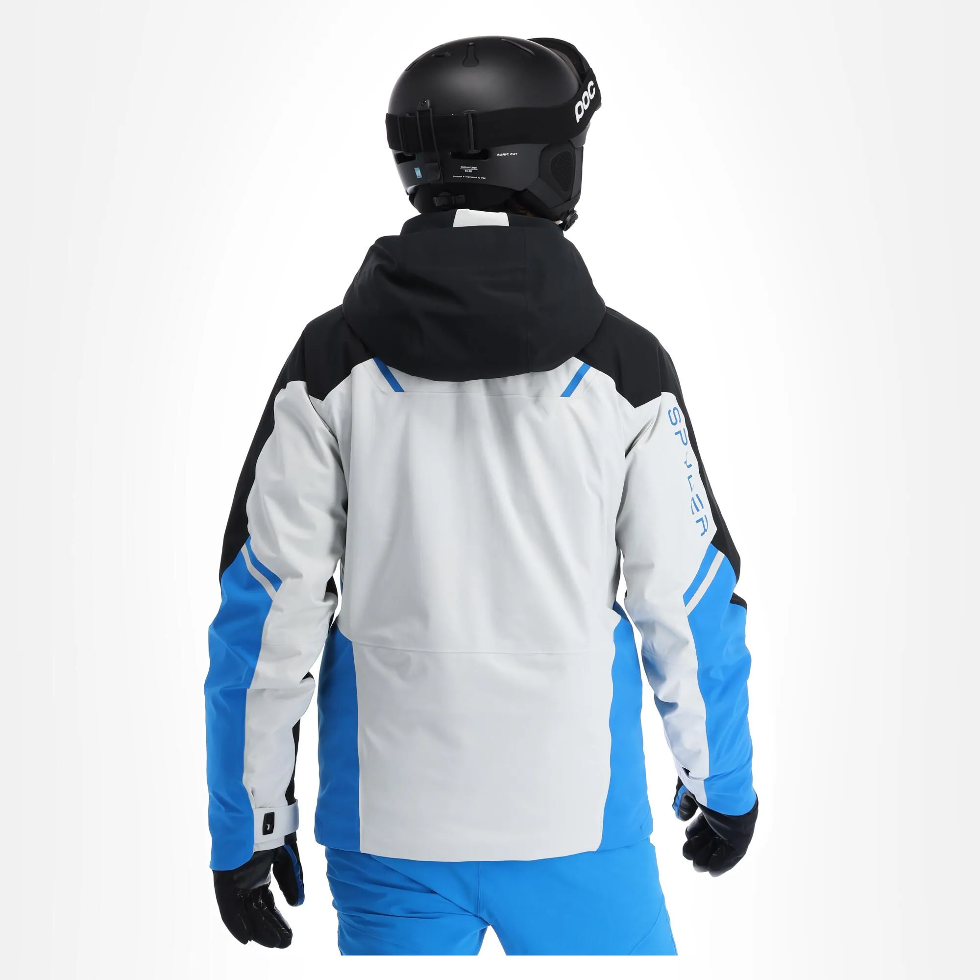 Spyder, Vanqysh Gtx Veste De Ski Hommes Glacier Blanc, Noir 4 Spyder, Vanqysh Gtx Veste De Ski Hommes Glacier Blanc, Noir – Image 2