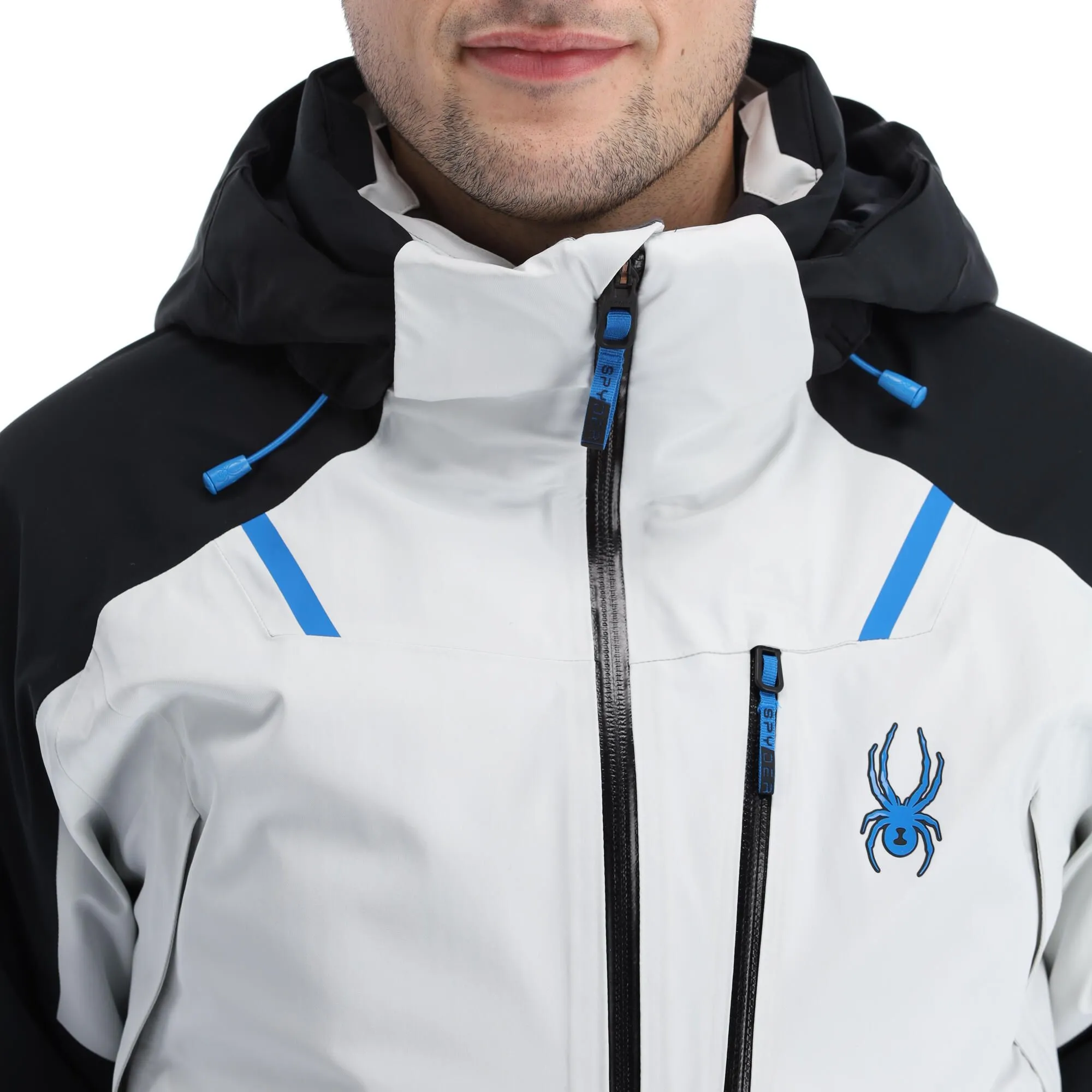 Spyder, Vanqysh Gtx Veste De Ski Hommes Glacier Blanc, Noir 12 Spyder, Vanqysh Gtx Veste De Ski Hommes Glacier Blanc, Noir – Image 10