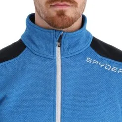 Spyder, Wengen Half Zip Gilet Hommes Collegiate Bleu 13 Spyder, Wengen Half Zip Gilet Hommes Collegiate Bleu -ColourWear Soldes spyder wengen half zip ea vest heren collegiate blauw 22spyde126v3 BI 05